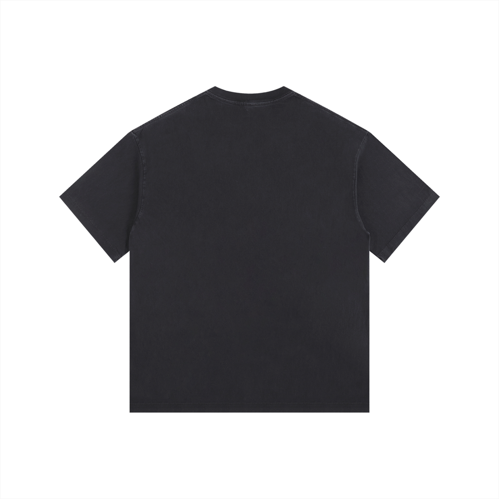 Vape Shirt Vintage Washed Oversized Cotton T-Shirt
