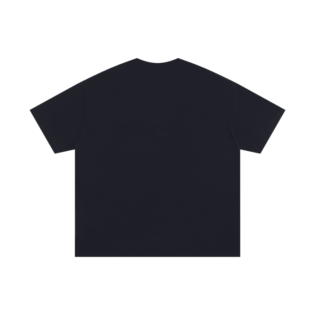 Oversized Simple Chest  Mono T