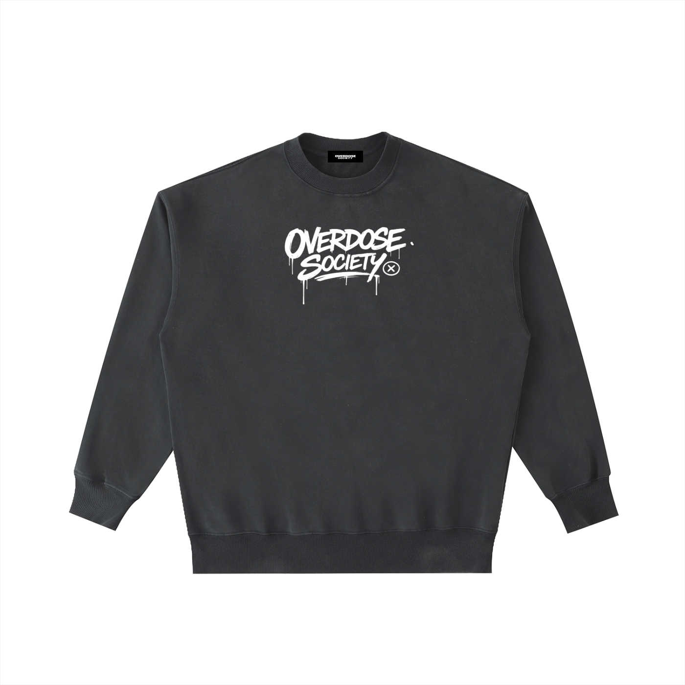 Graff Logo Vintage Washed Heavyweight Crewneck Sweatshirt