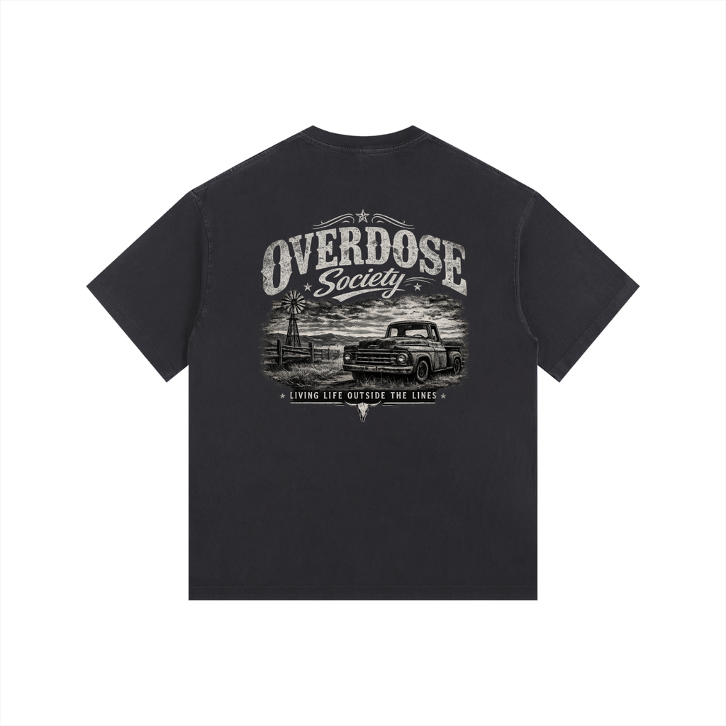Vintage Washed  Apache Oversized T