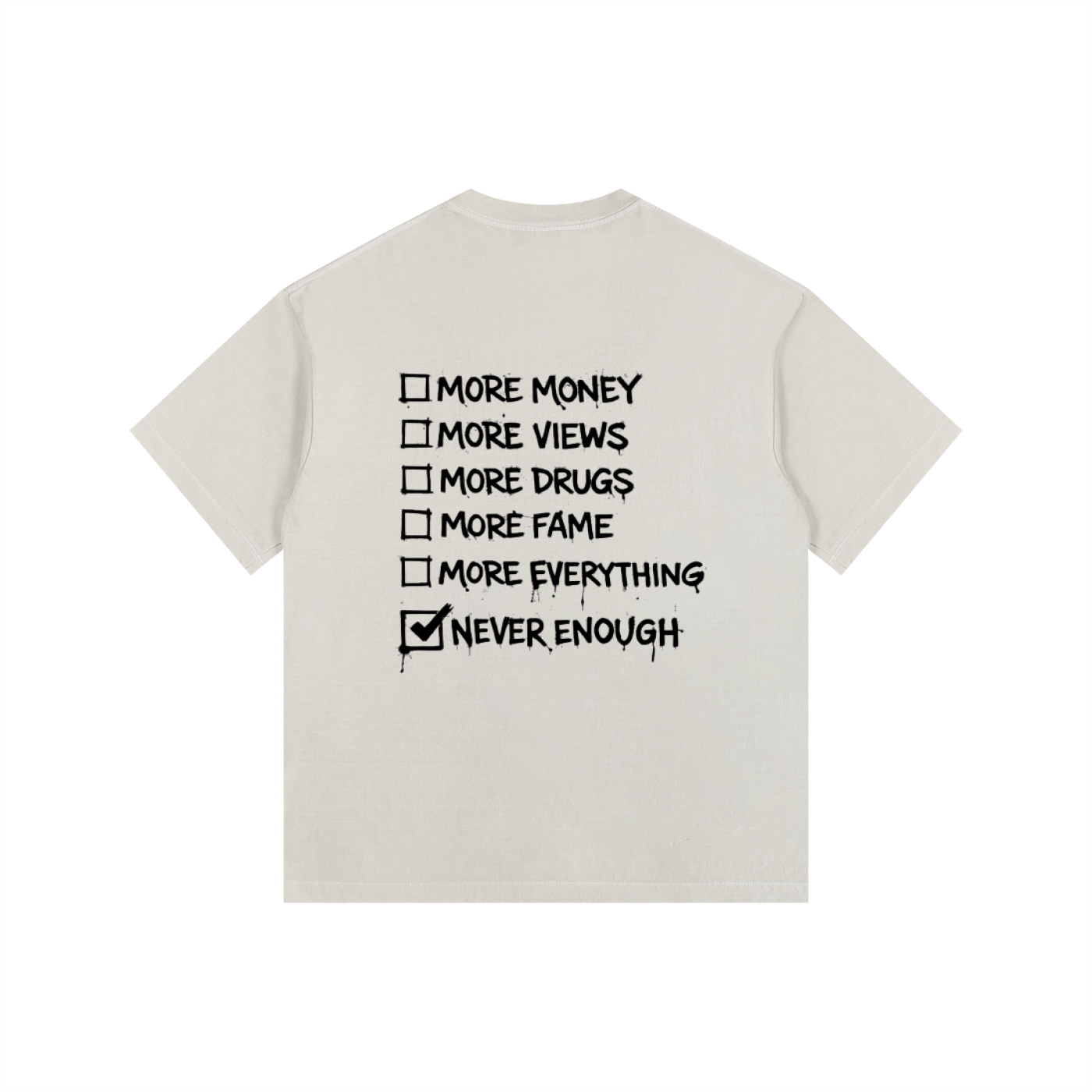 Core Logo Vintage Washed Oversized Cotton T-Shirt