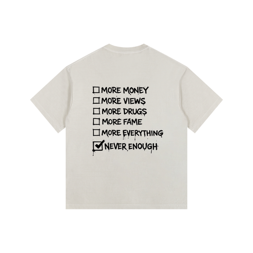 Core Logo Vintage Washed Oversized Cotton T-Shirt