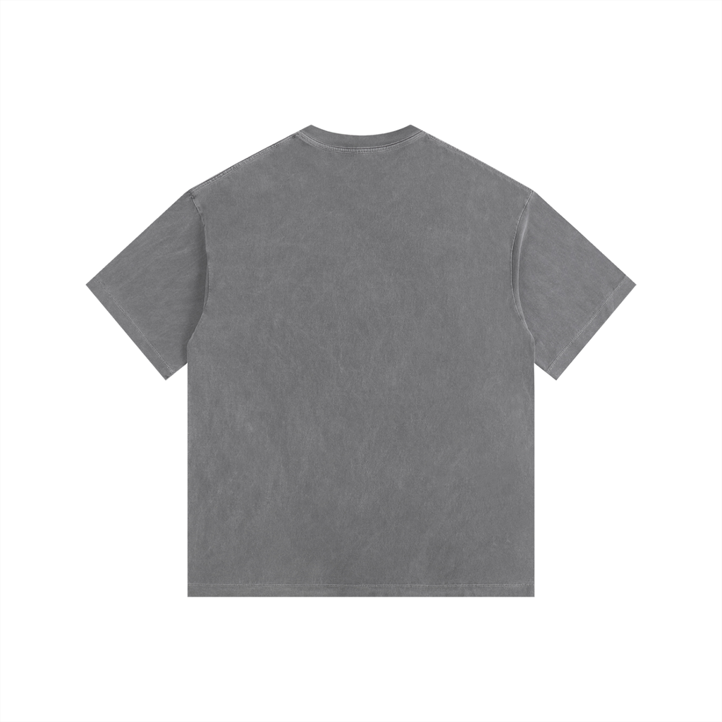 Vape Shirt Vintage Washed Oversized Cotton T-Shirt