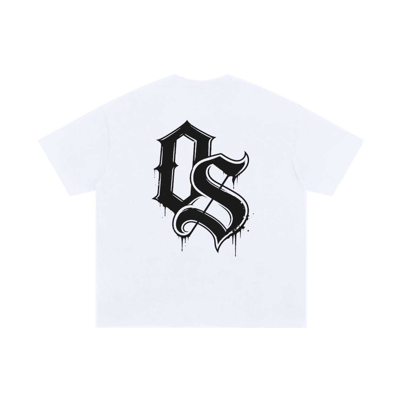 OG Logo back blast  Oversized Cotton T-Shirt